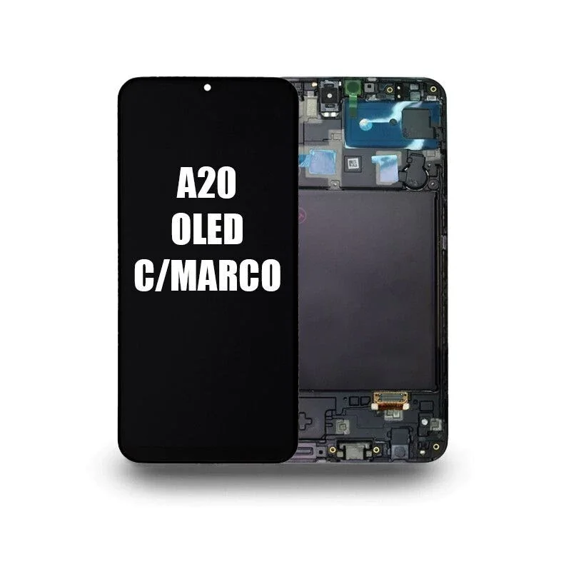 MODULO SAMSUNG A20 OLED C/M
