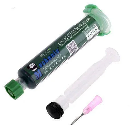 MASCARA DE RAPIDO SECADO UV 3S VERDE MECHANIC