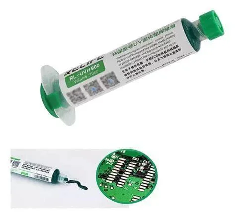 MASCARA DE RAPIDO SECADO UV 3S VERDE MECHANIC - 2