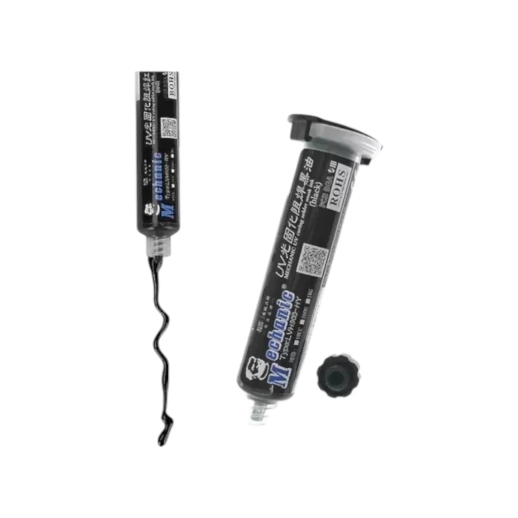 MASCARA DE RAPIDO SECADO UV 3S NEGRO MECHANIC - 2
