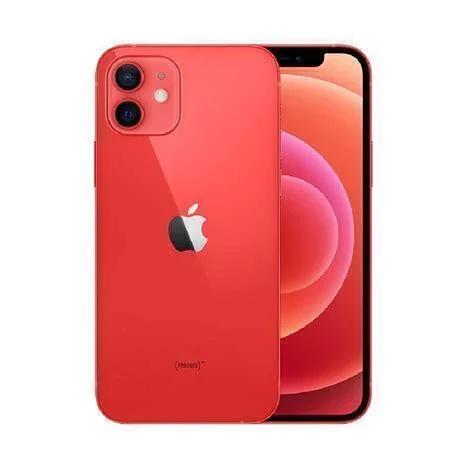 TAPA IPHONE 12 ROJO - 2