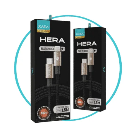 CABLE TIPO C A LIGHTNING PREMIUM- ATHENEA - XAEA