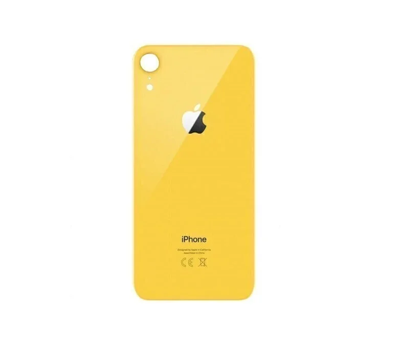 TAPA IPHONE XR AMARILLO