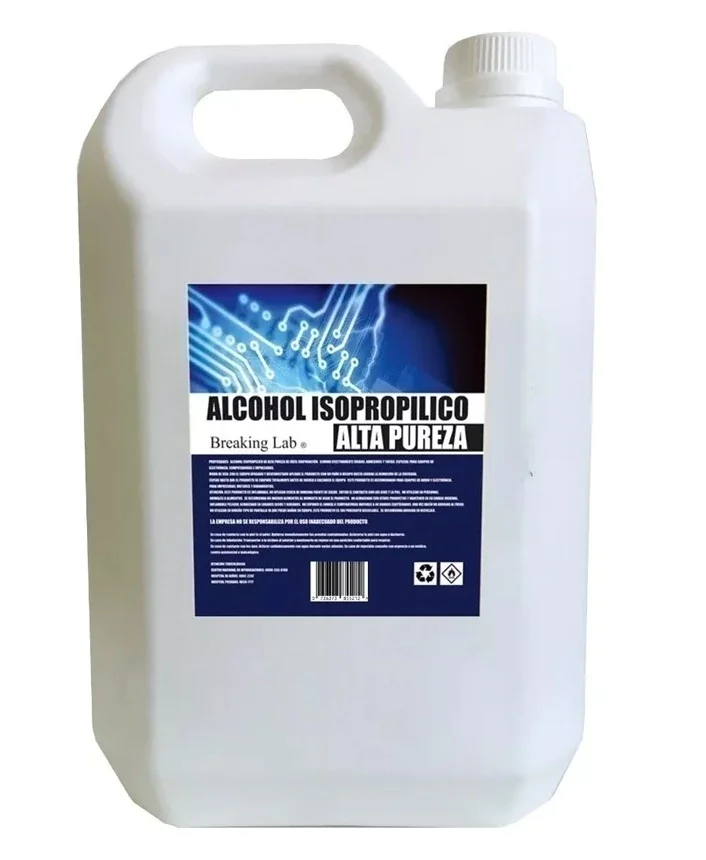 ALCOHOL ISOPROPÍLICO 5L ATOMICO (ALTA PUREZA)