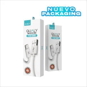 CABLE USB QUALY 4.4 AMP - XAEA - TIPO C