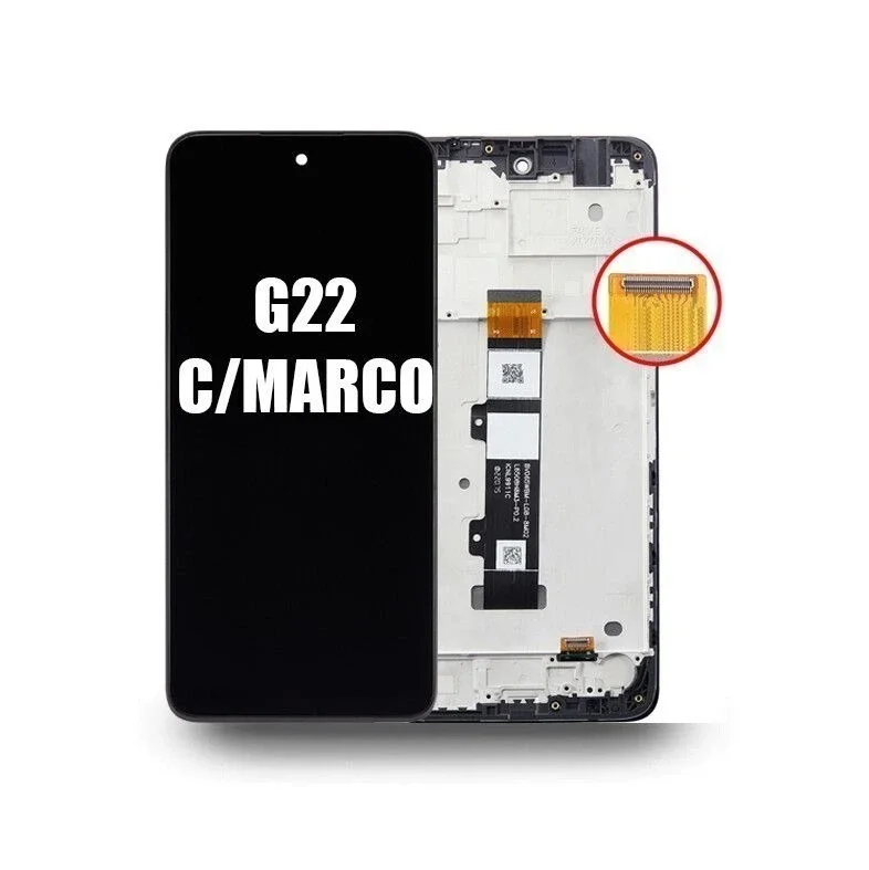 MODULO MOTOROLA G22 C/MARCO- ACC - SUNLONG - 2