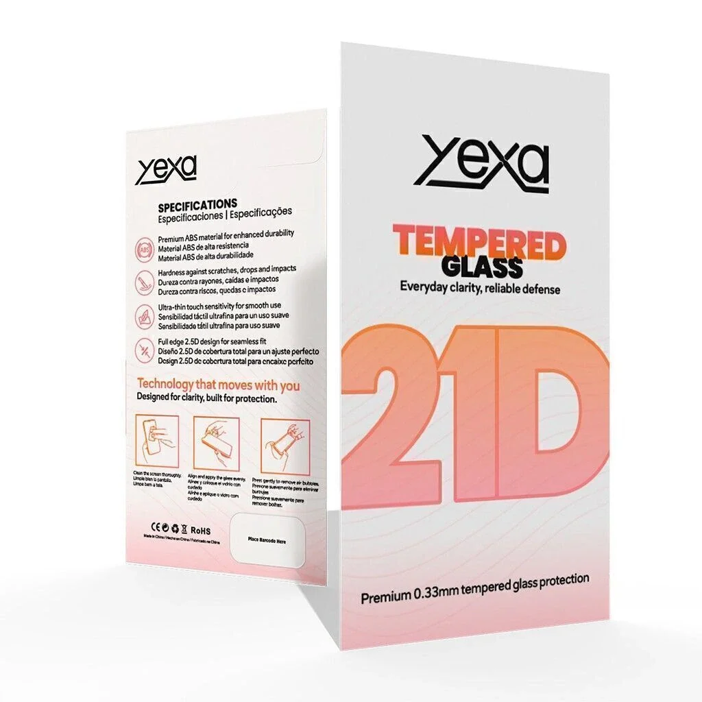 FILM GLASS 21D - COMUN - MOTORLA G15 / G15 PWR / G05 / E15 - YEXA - 2