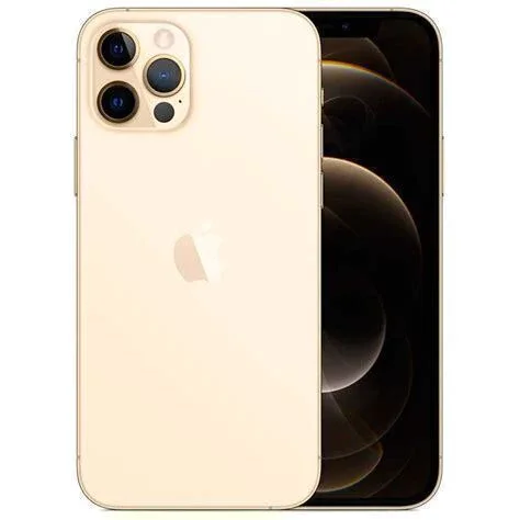 TAPA IPHONE 12 PRO MAX DORADO - 2