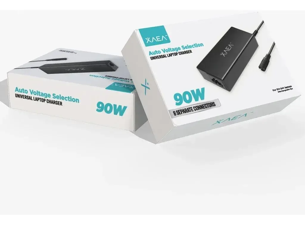 CARGADOR DE NOTEBOOK - AUTO VOLTAGE SELECTION - 90W 8 PINES -XAEA - 2