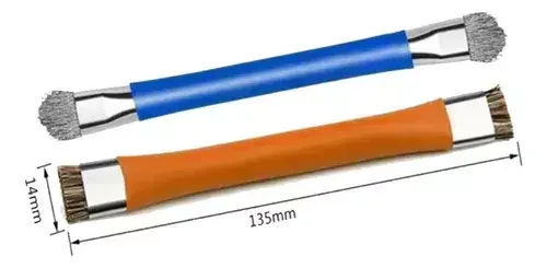 KIT 2 CEPILLOS DE DOBLE PUNTA TE-BS01 - 2